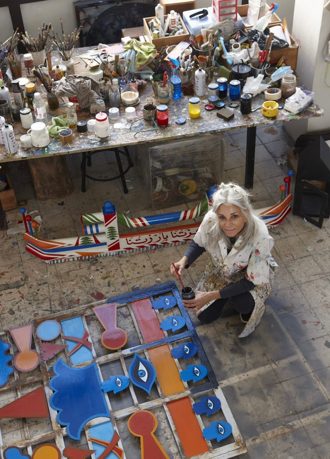 Katya Traboulsi Yekhze ElAin Amulets Artwork