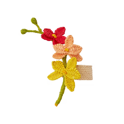 Flowers Napkin Ring