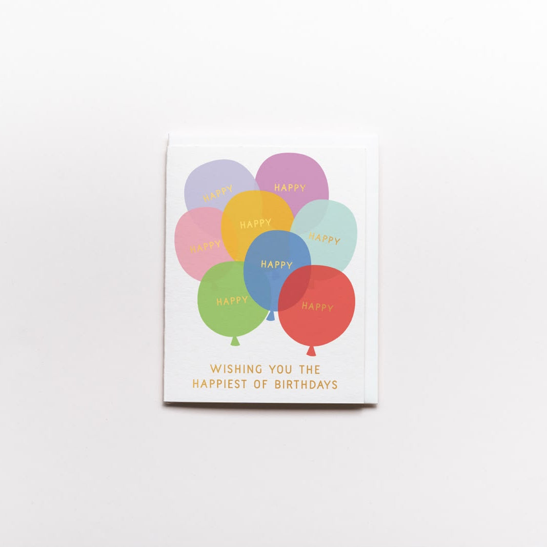 Happiest of  Birthdays Card