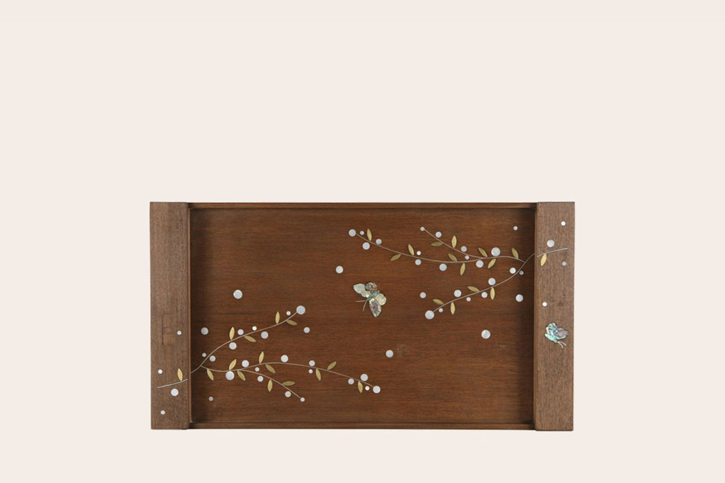 Nada Debs Butterfly Rectangular Tray