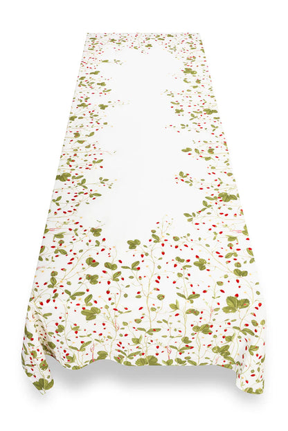 Fraises des Bois Linen Tablecloth
