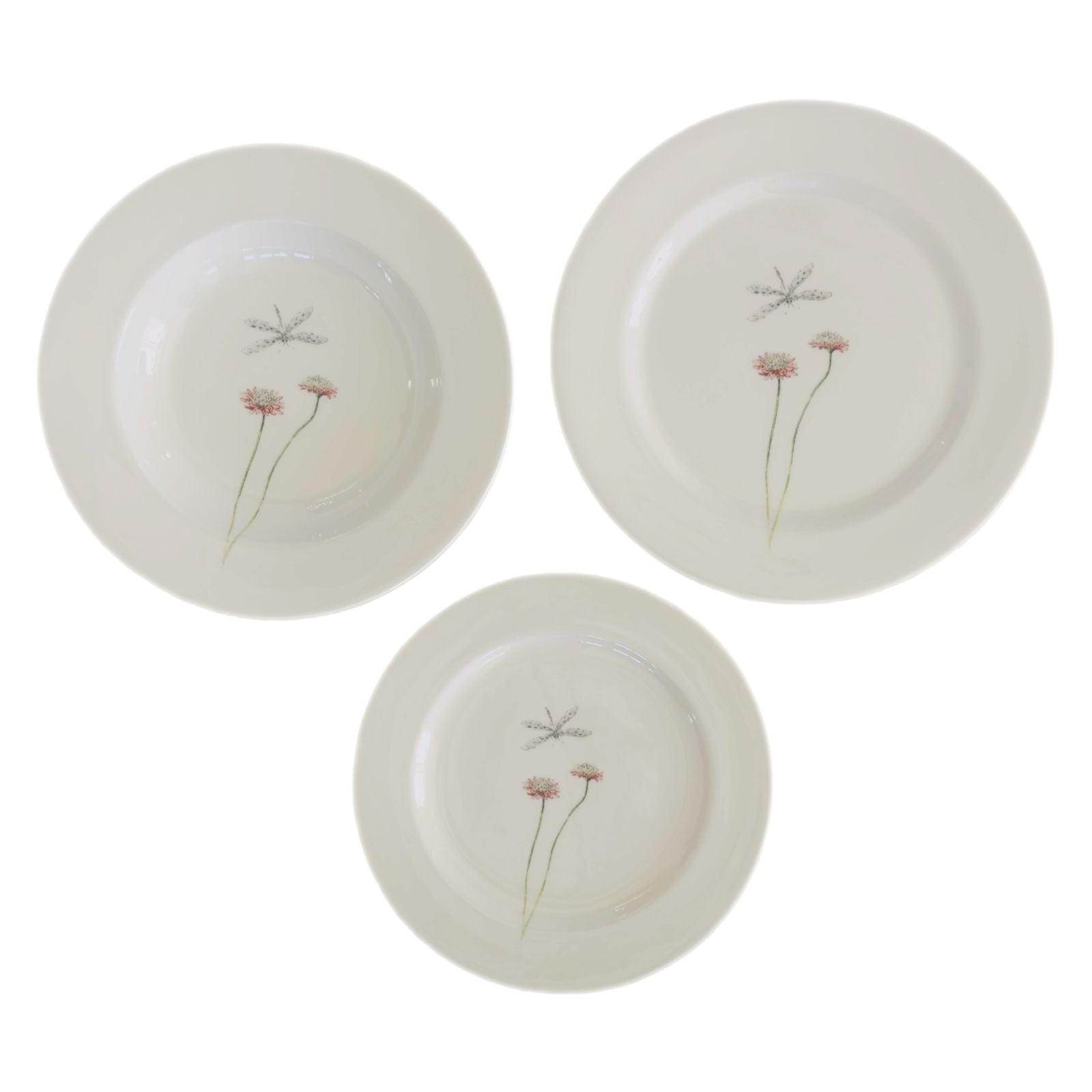 Bloom Plates - Set of 3