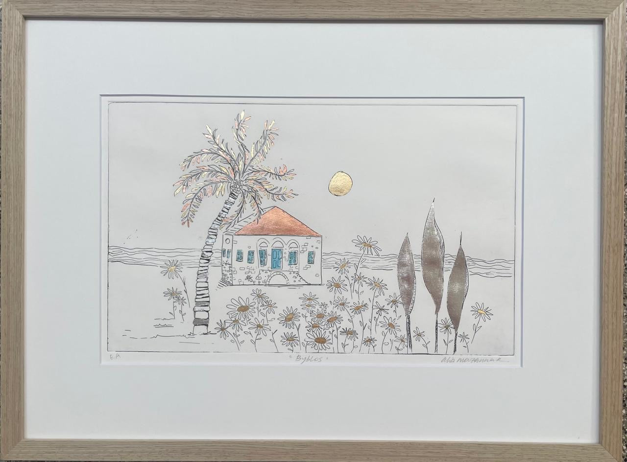 "Byblos" Etching