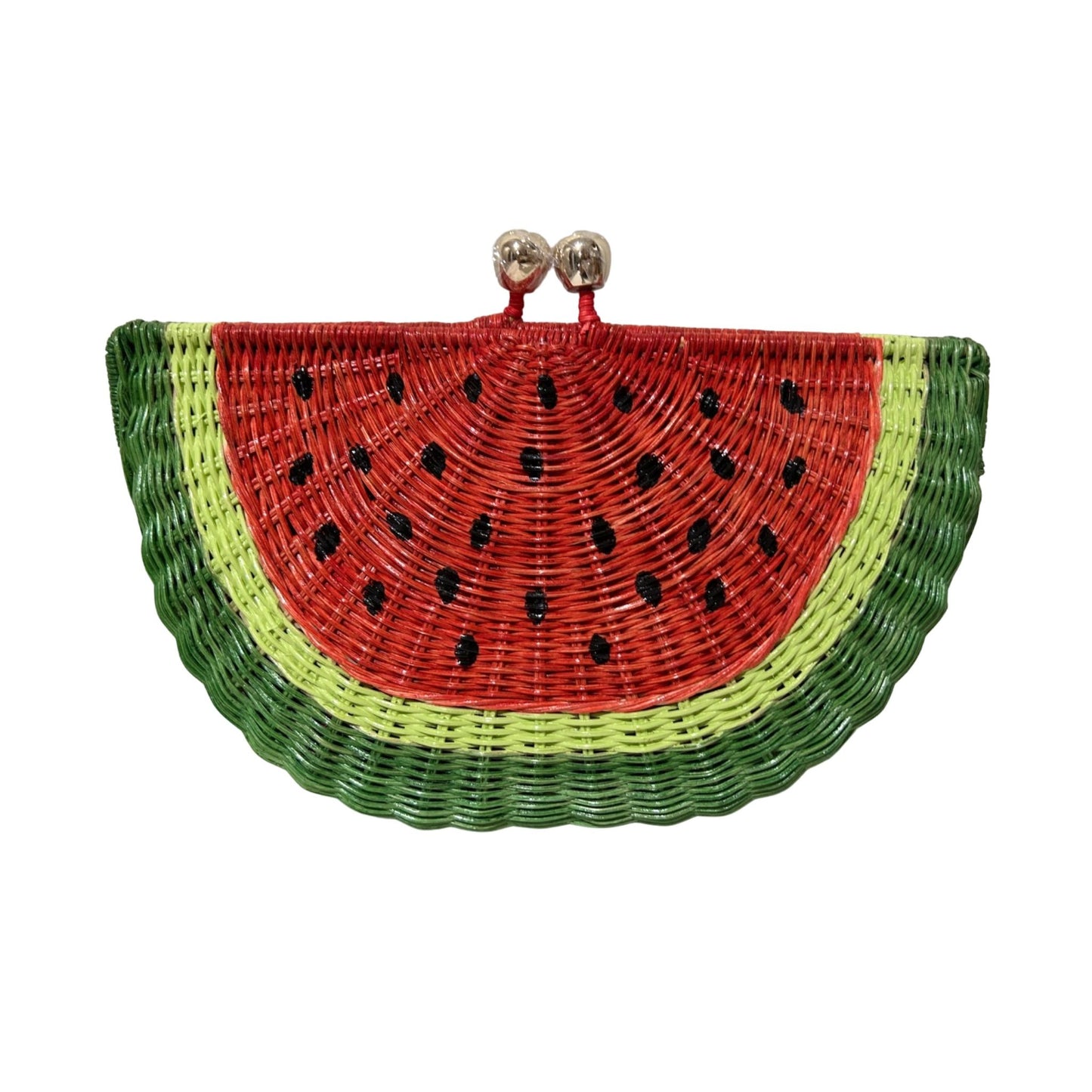 Serpui Tasty Watermelon Wicker Bag