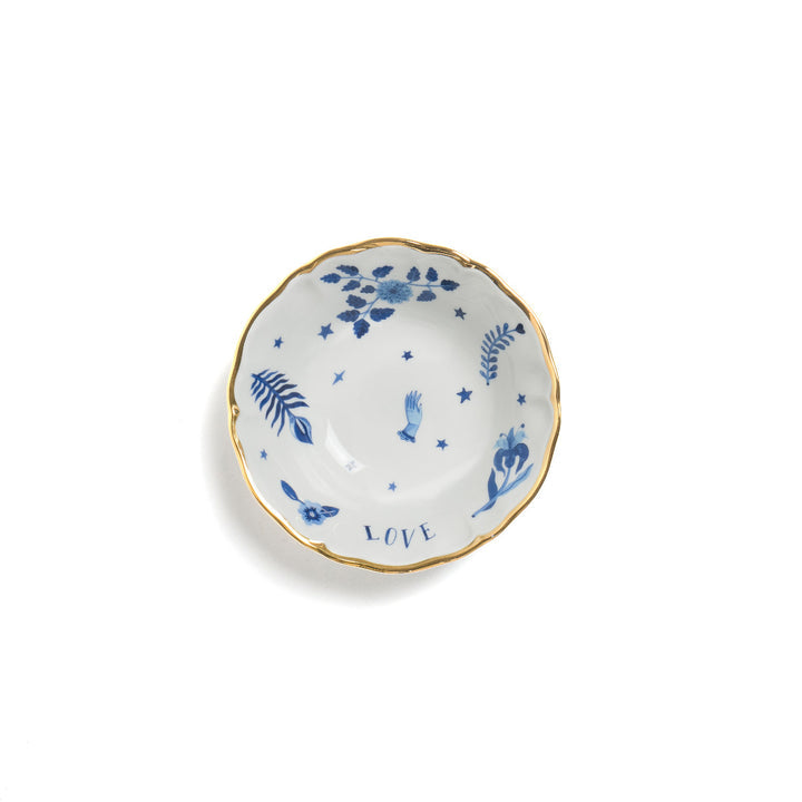 Bitossi Home  Porcelain Bowl - Blue