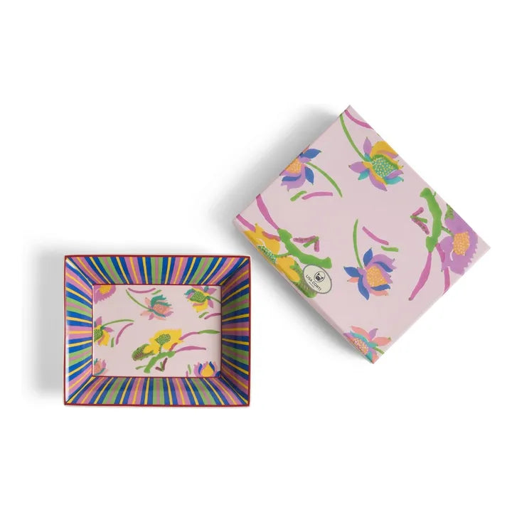 Japanese Porcelain Charger Tray - Pink