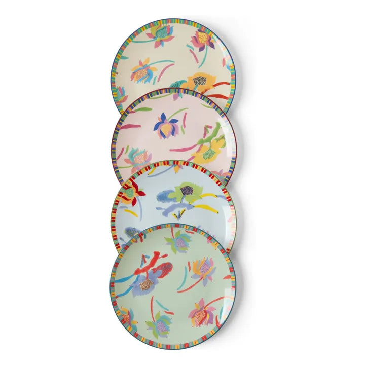 Japanese Porcelain Dessert Plates Set of 4