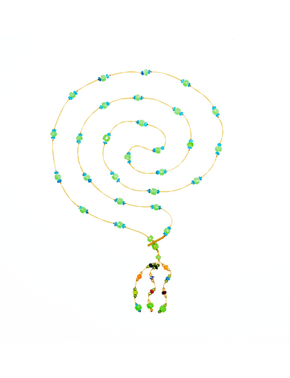 Holy Labradorite Chrysoprase Necklace