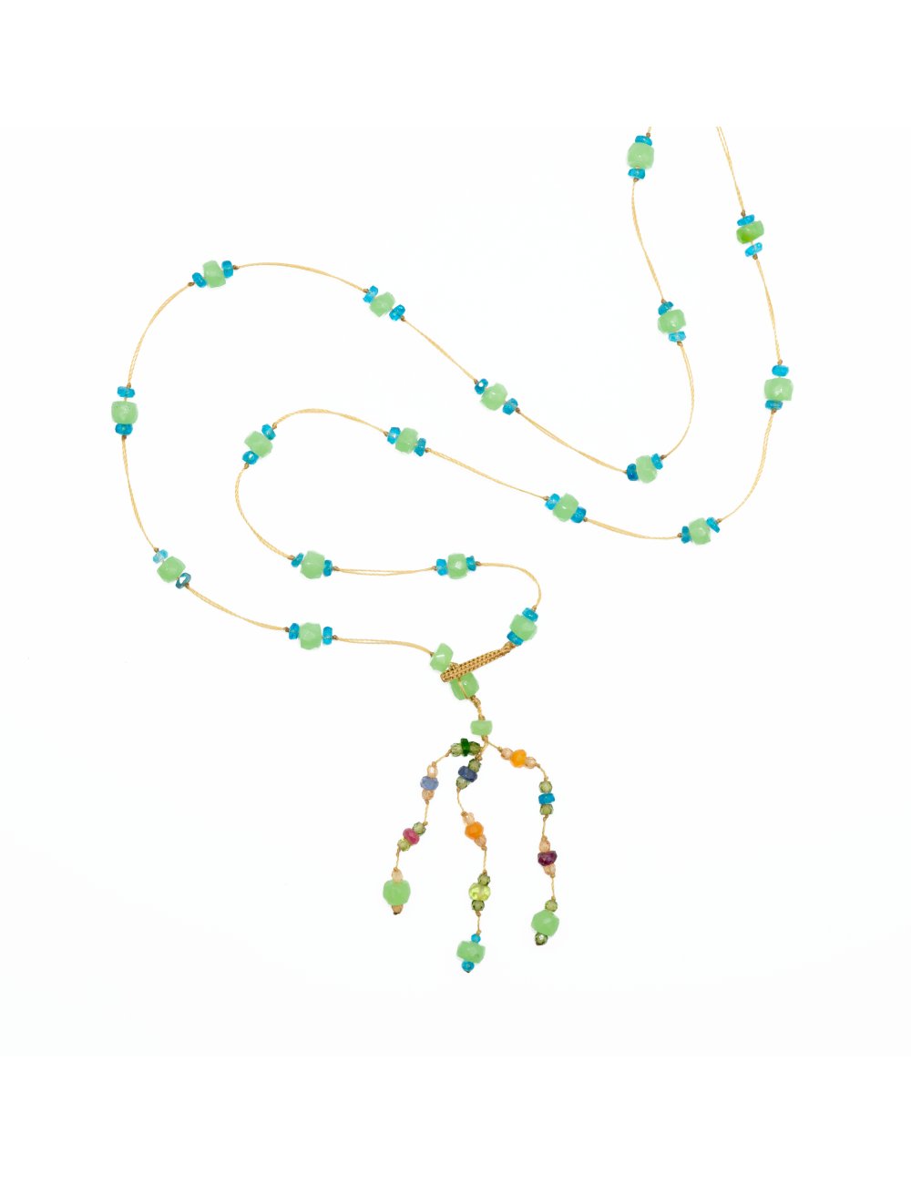 Holy Labradorite Chrysoprase Necklace