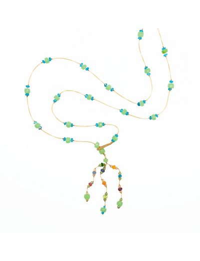 Holy Labradorite Chrysoprase Necklace