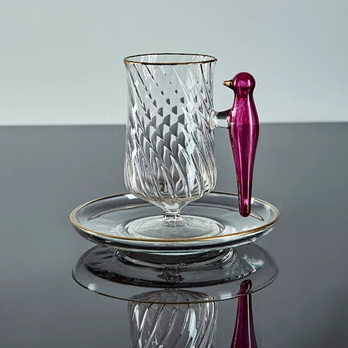 Sugibi Pigeon Teaglass - Pink