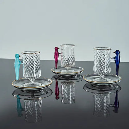 Sugibi Pigeon Teaglass - Pink