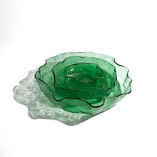 Load image into Gallery viewer, Jelly Glass Round Platter - Green
