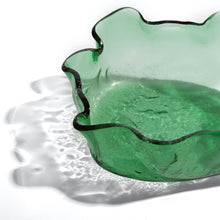 Load image into Gallery viewer, Jelly Glass Round Platter - Green Pink
