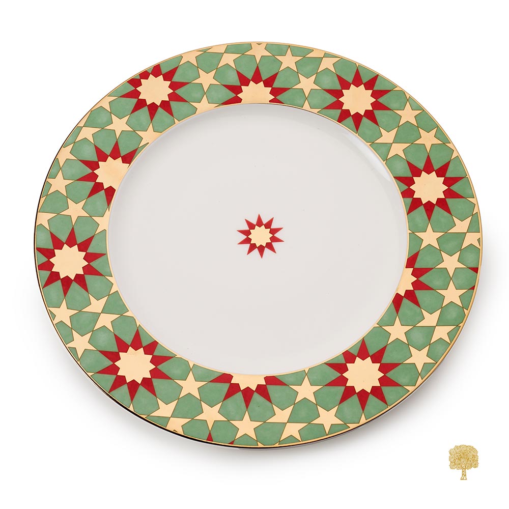 Zarina Kanz Dinner Plates - Set of 6
