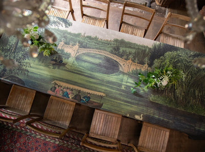 S&B x John Derian Central Park Linen Tablecloth