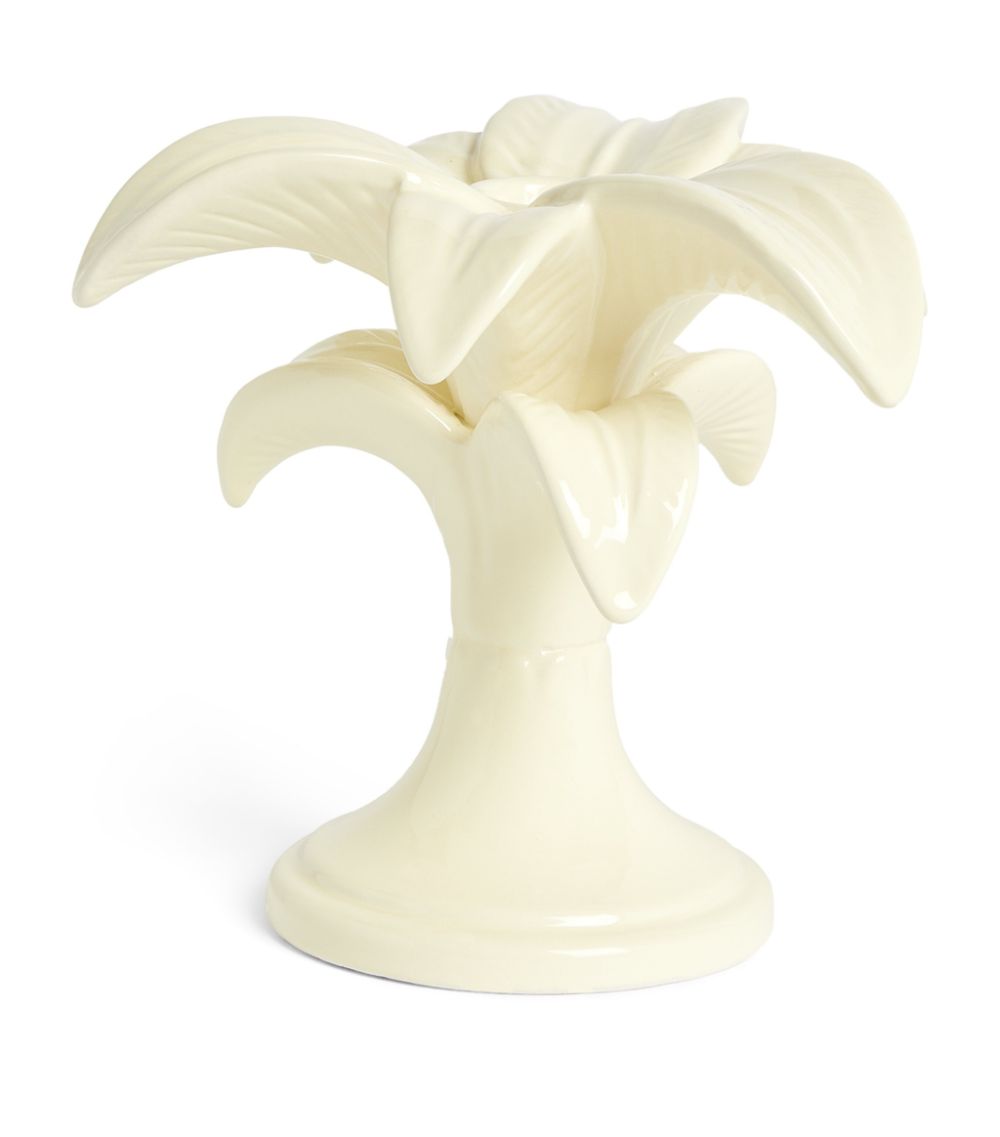 Les Ottomans Palm Tree Candle Holder Small