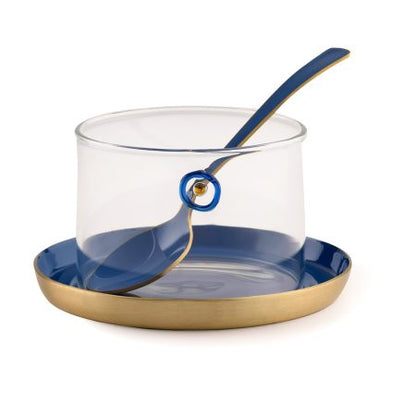 Zarina Enamel Bowl Blue Eye - Set of 6