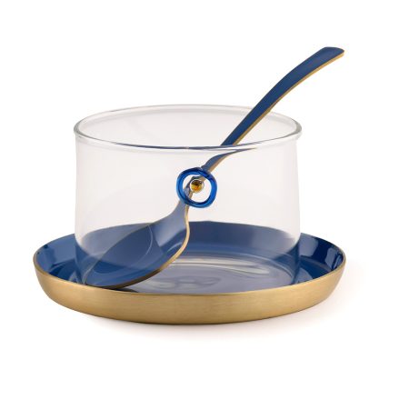 Zarina Enamel Bowl Blue Eye - Set of 6