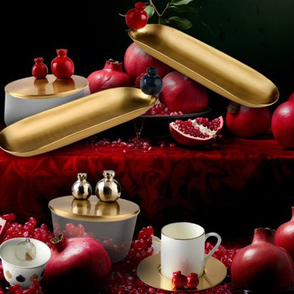 Zarina 3D Pomegranate Tray 60x15cm