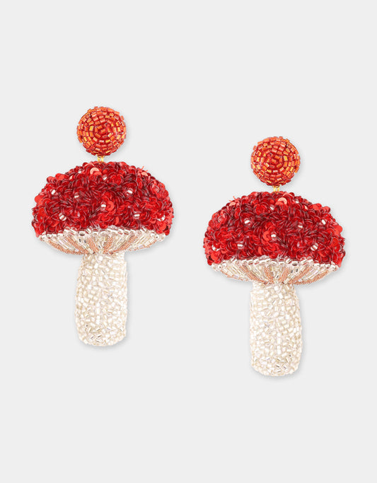Mushroom Earrings
