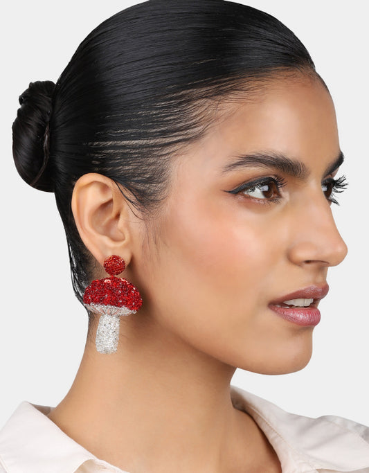 Mushroom Earrings