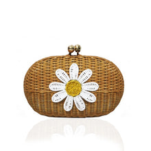 Load image into Gallery viewer, Serpui Olive Daisy Bag
