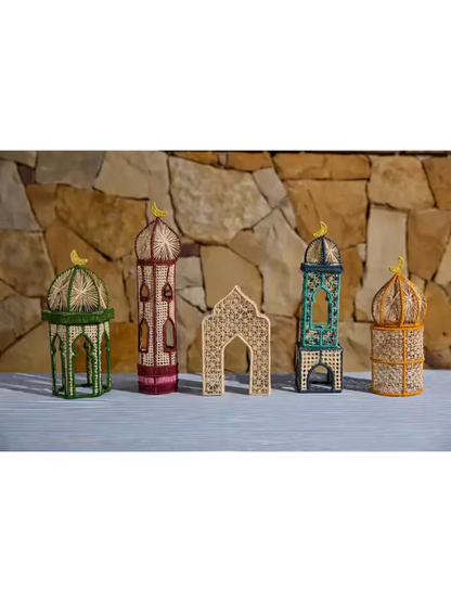 Irica Palm Cilindrical Minaret - Orange