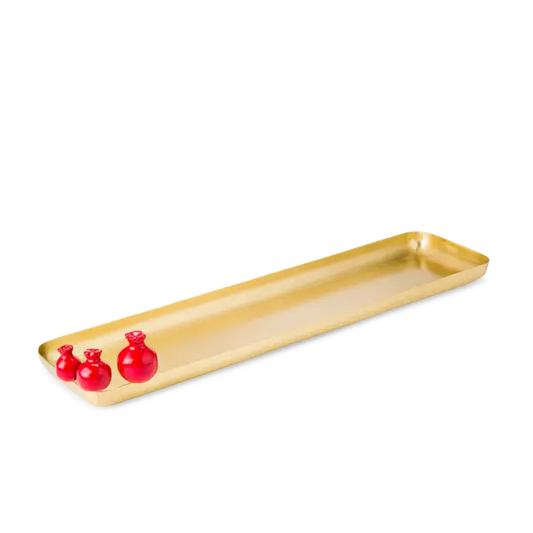 Zarina 3D Pomegranate Tray 60x15cm