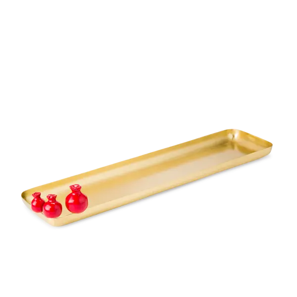 Zarina 3D Pomegranate Tray 60x15cm