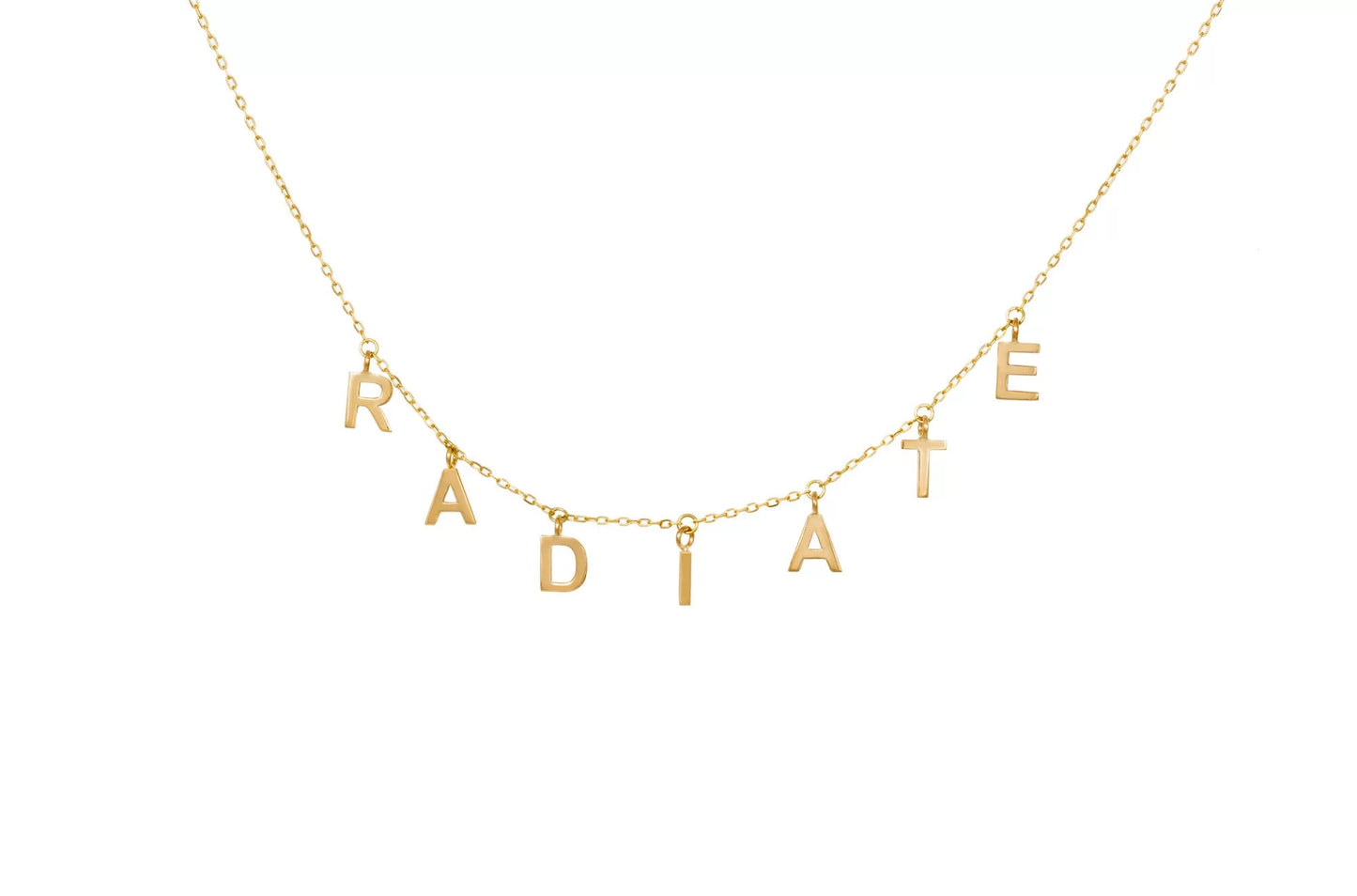 LRJC Radiate Necklace 18K Gold