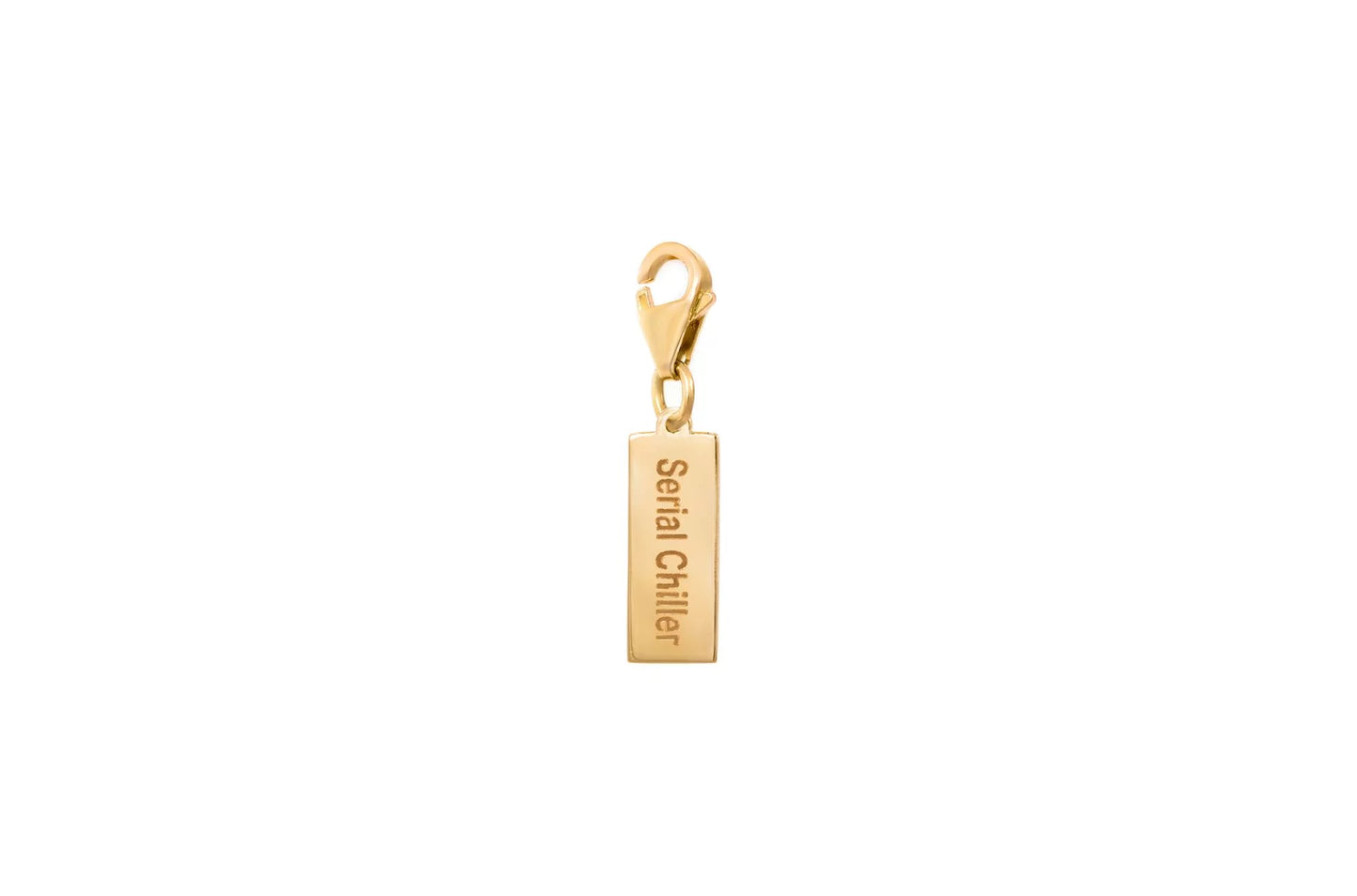 LRJC Serial Chiller Charm 18K Gold