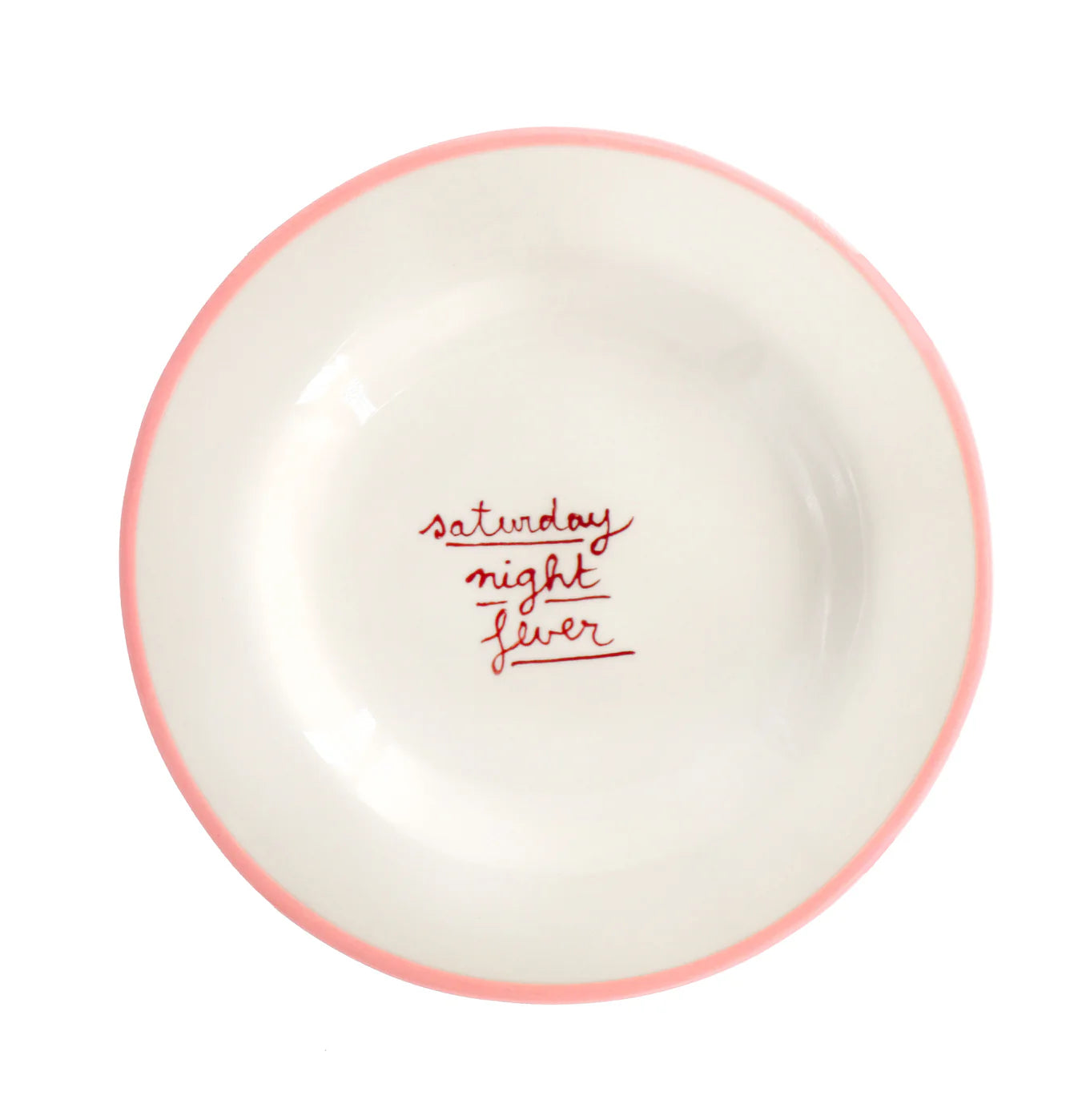 Saturday Night Fever Dessert Plate