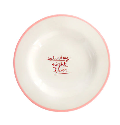 Saturday Night Fever Dessert Plate