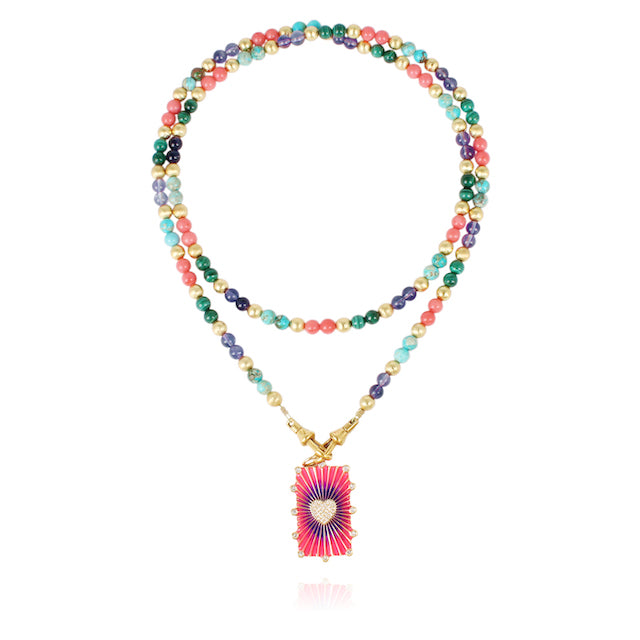 Necklace Jasmin Multicolored