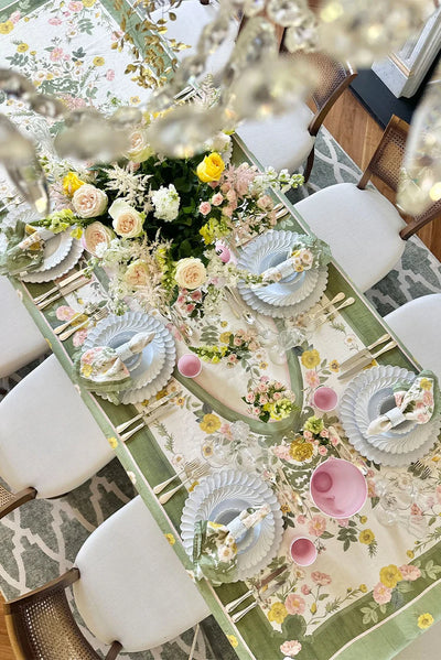 Tapestry Linen Tablecloth