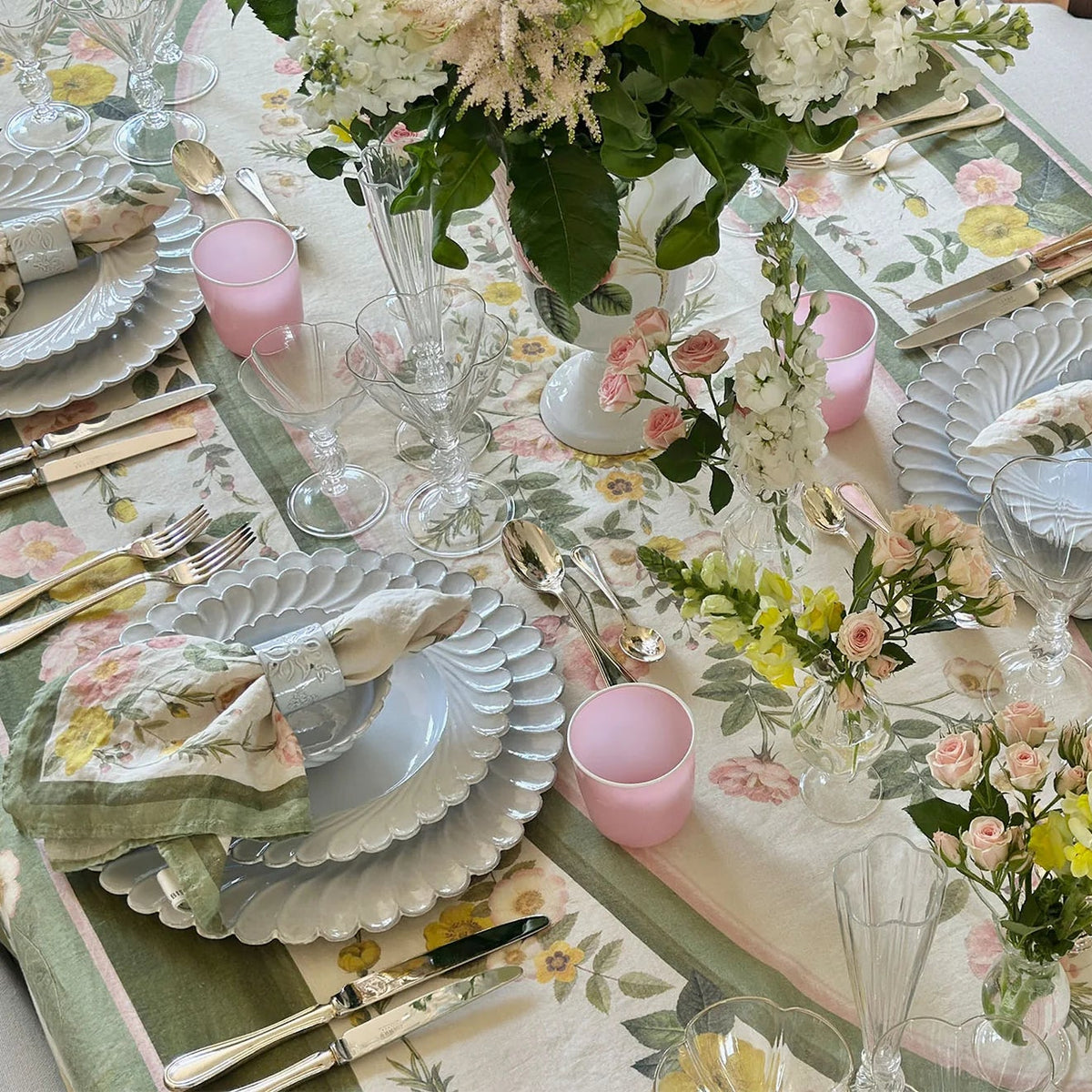 Tapestry Linen Tablecloth