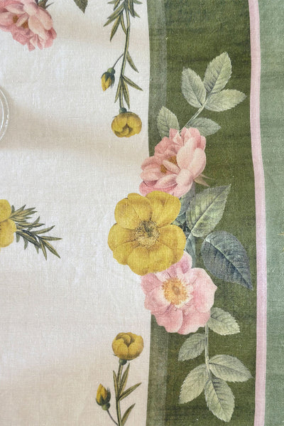 Tapestry Linen Tablecloth