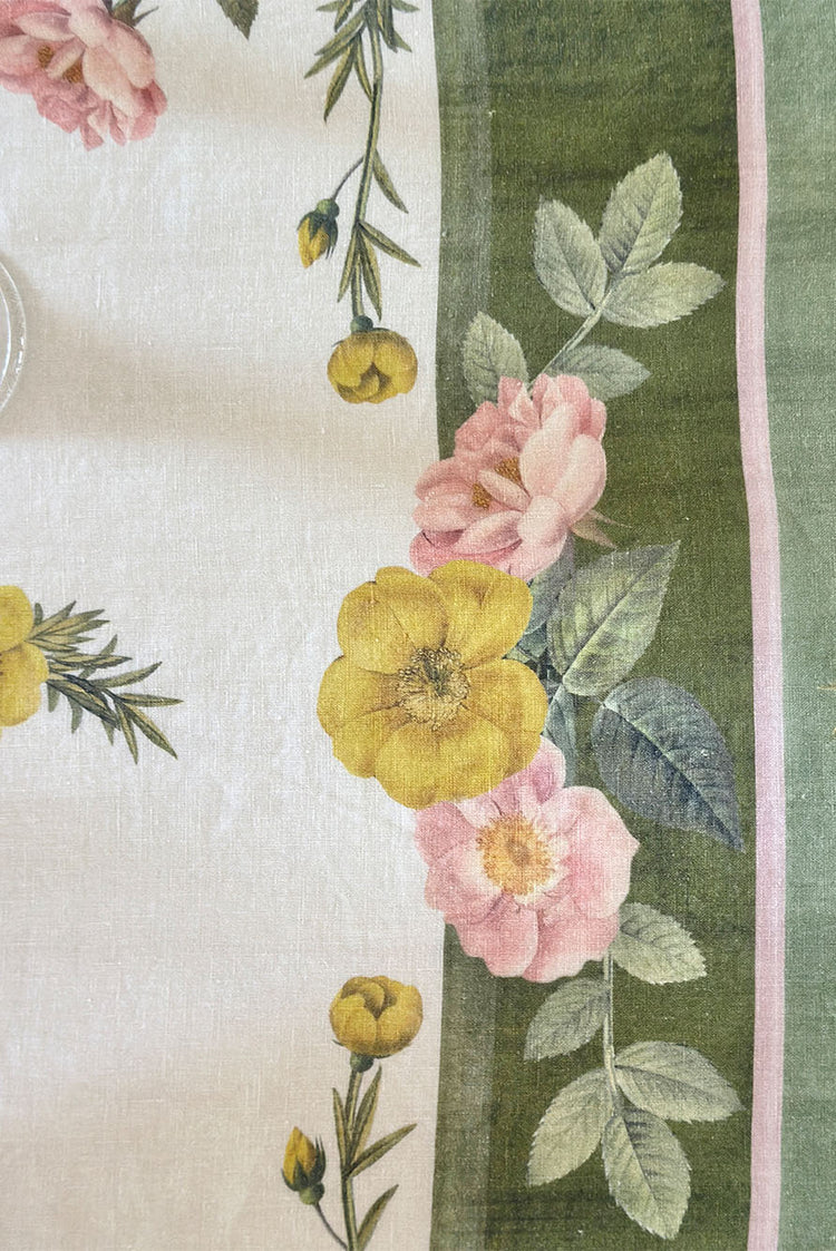 Tapestry Linen Tablecloth