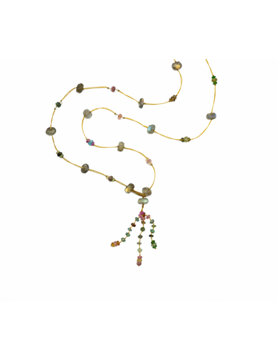 Holy Labradorite Tourmaline Necklace