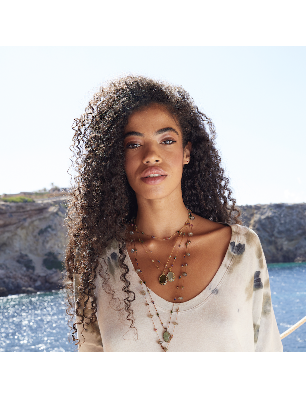 Holy Labradorite Tourmaline Necklace