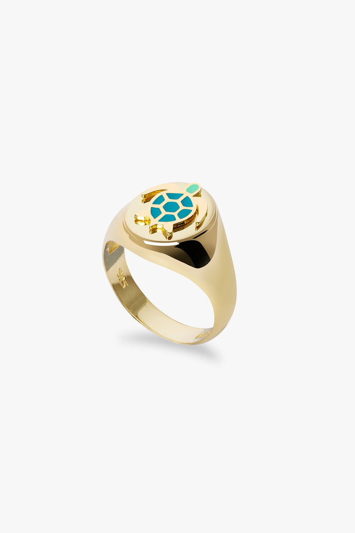 Wilhelmina Garcia Turtle Ring