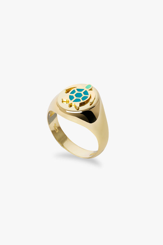 Wilhelmina Garcia Turtle Ring