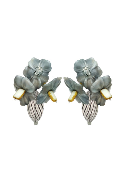 Gumpas Grey Earrings