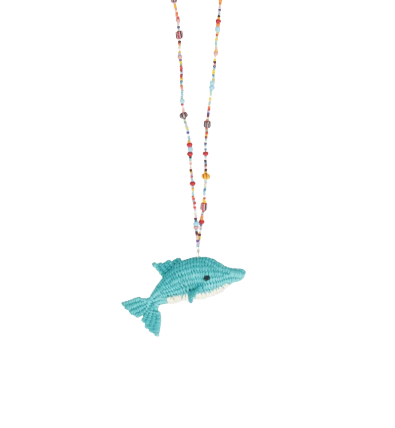 Blue Dolphin Necklace