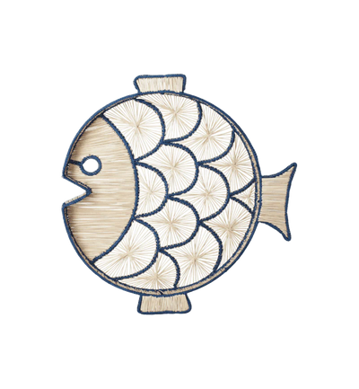 Blue Fish Tray