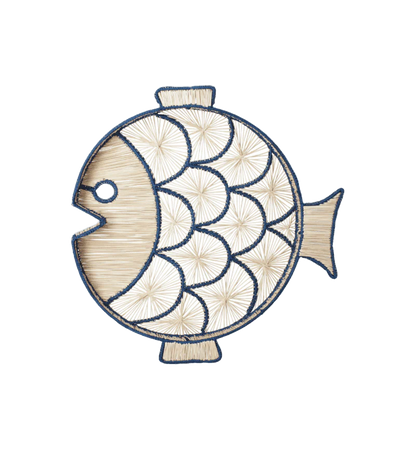Blue Fish Tray