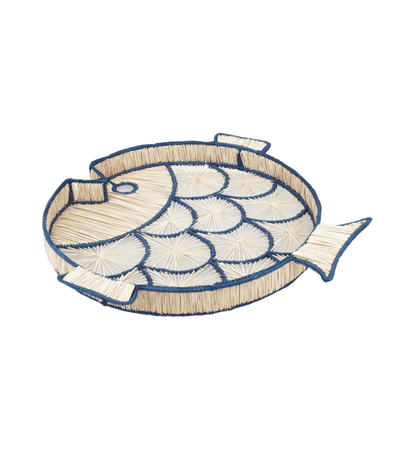 Blue Fish Tray