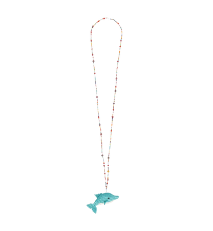 Blue Dolphin Necklace
