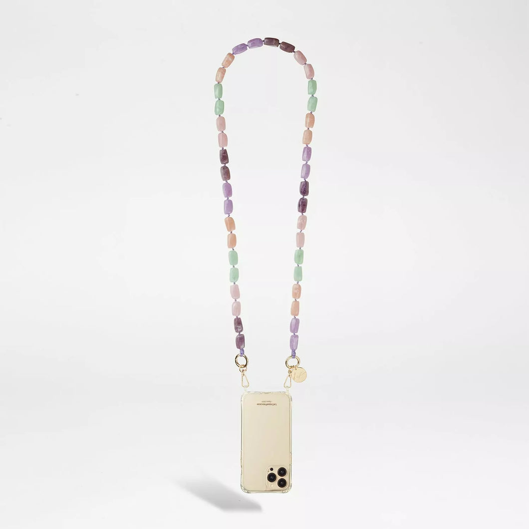 La Coque Francaise Talia Phone Strap - Purple